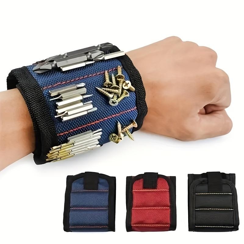 Magnetic Tool Wristband Strong Magnetic Work Band Nail Screw Holder Tool