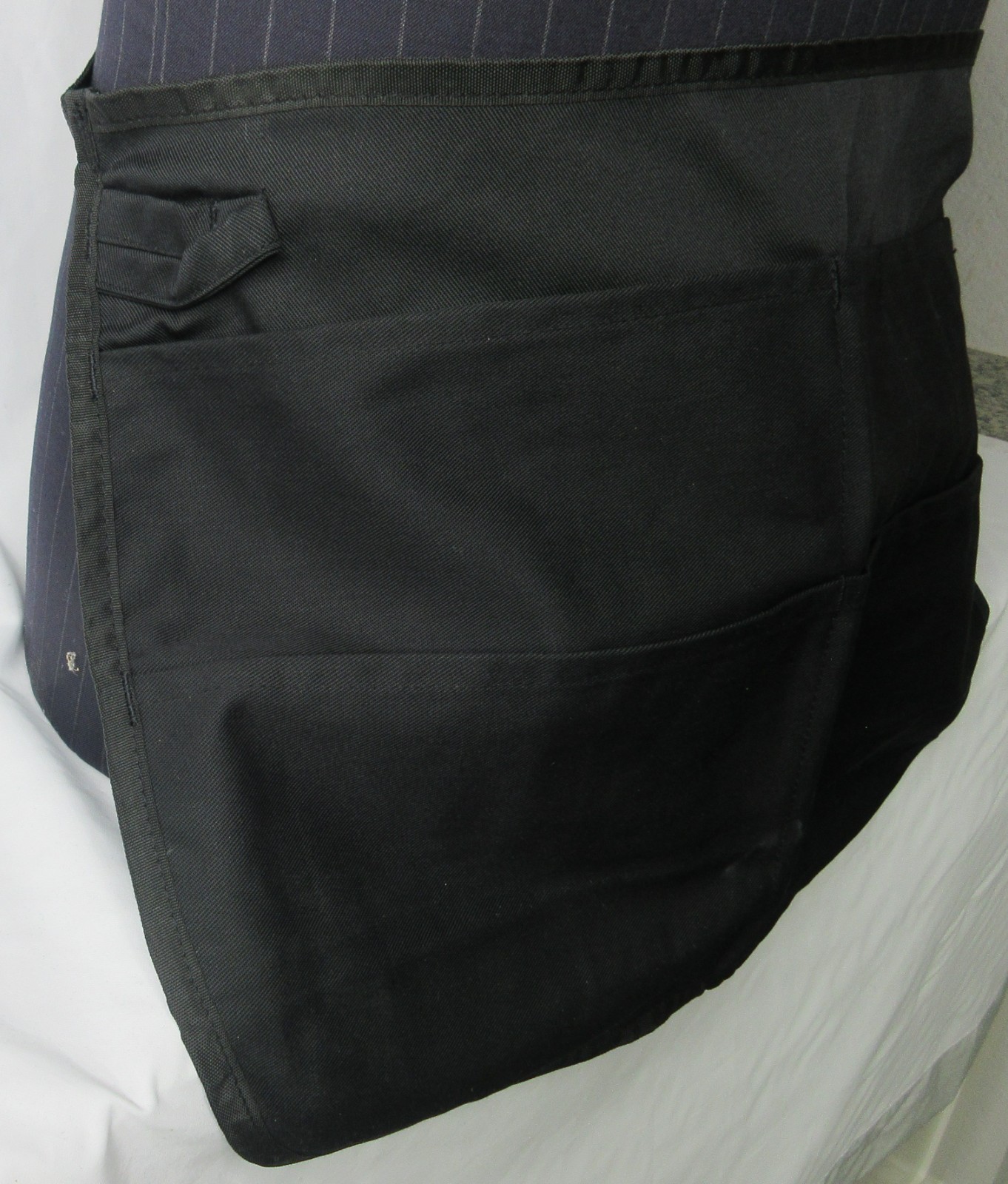 Half Waist Apron Work Garden Utility Washable Canvas 7 Pockets 2 Loops Lot of 10