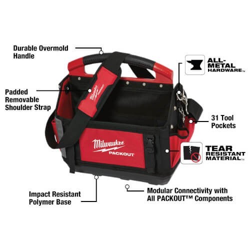 Milwaukee 48-22-8315 15 in. Packout Tote