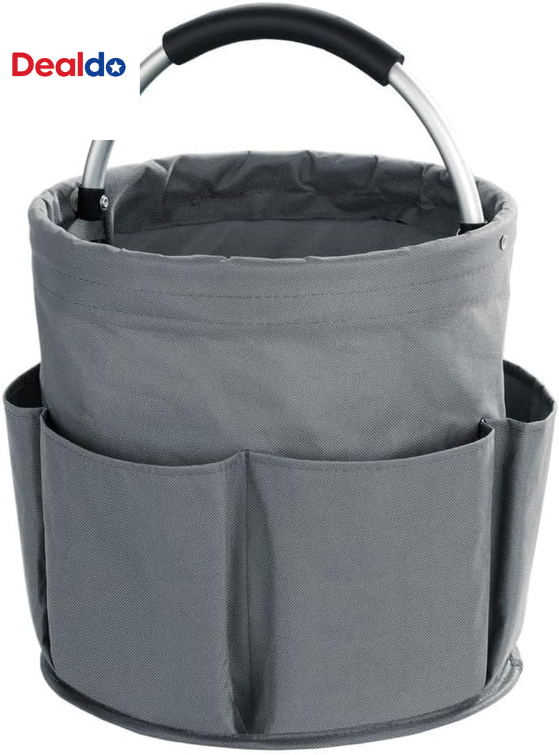 Tool Bag 17L Garden Tool Organizer Foldable Tool Storage Basket Outdoor Beach St