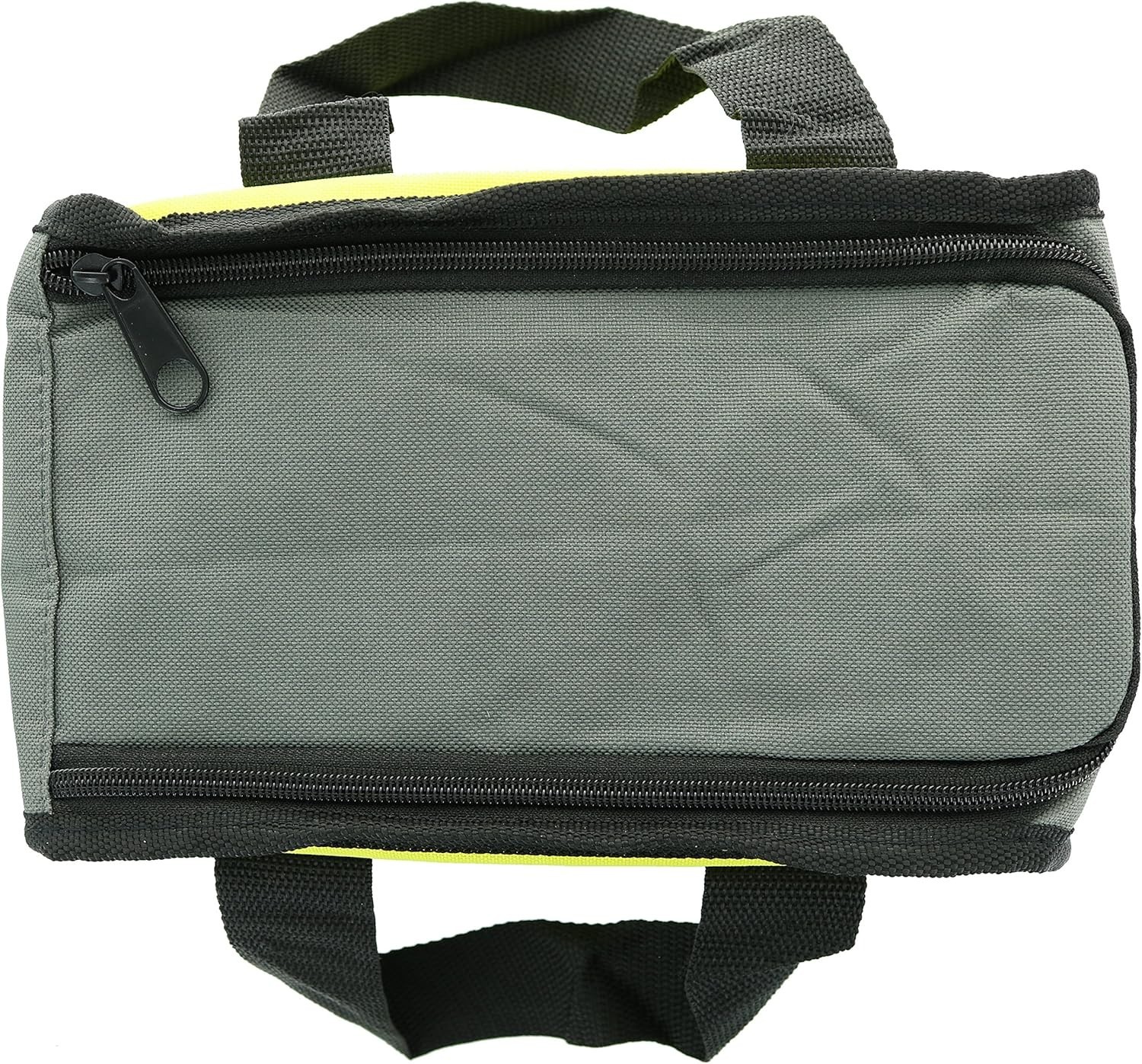 Compact Lime Green Tool Tote Bag with Removable Divider for Organizing Tools