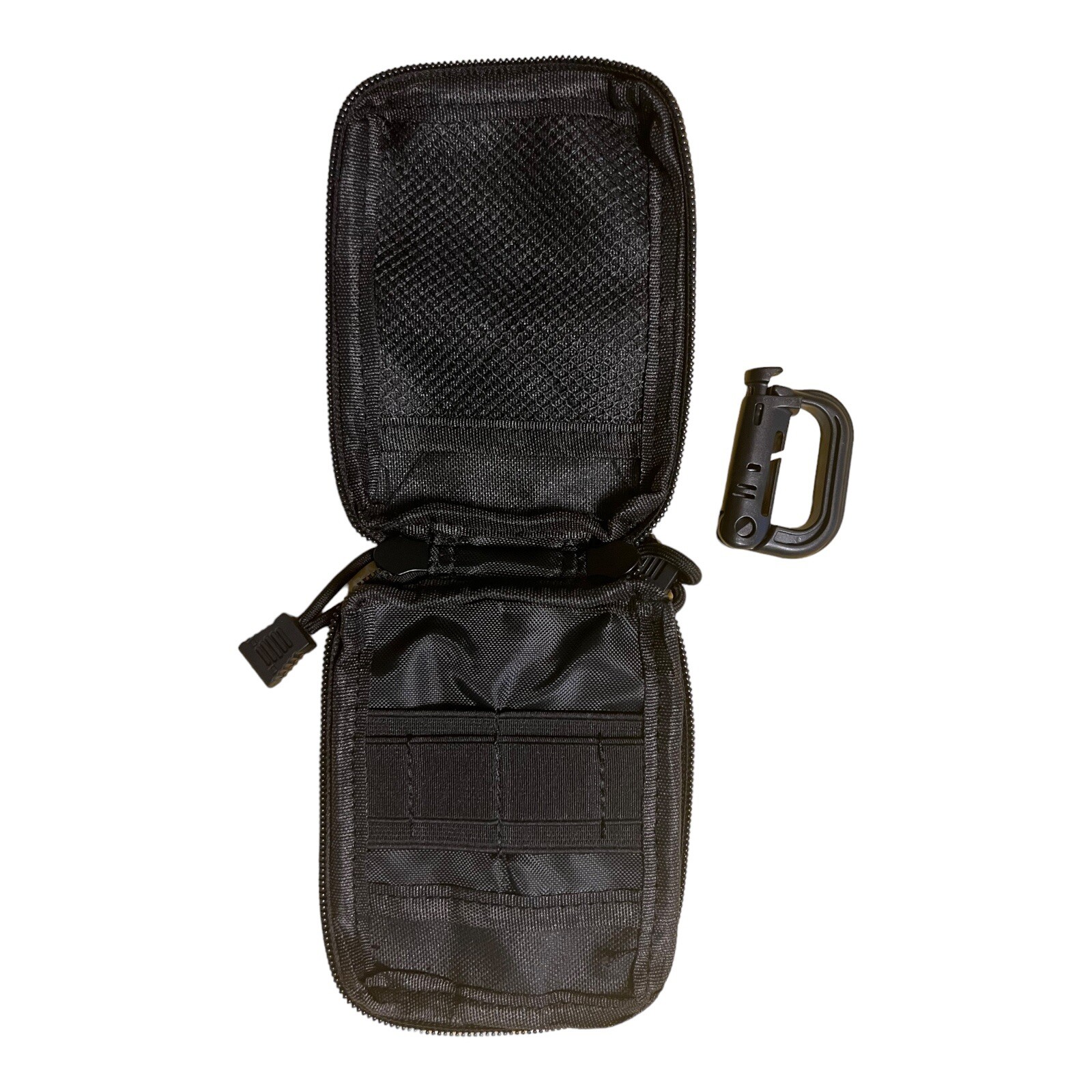 Tactical EDC MOLLE Pouch – Compact Utility Belt Bag & Admin Organizer – Black