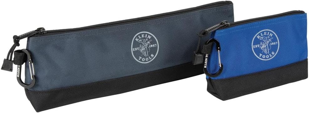 Klein Tools 55559 Stand-Up Zipper Bag Tool One Size, Gray/Black, Blue/Black