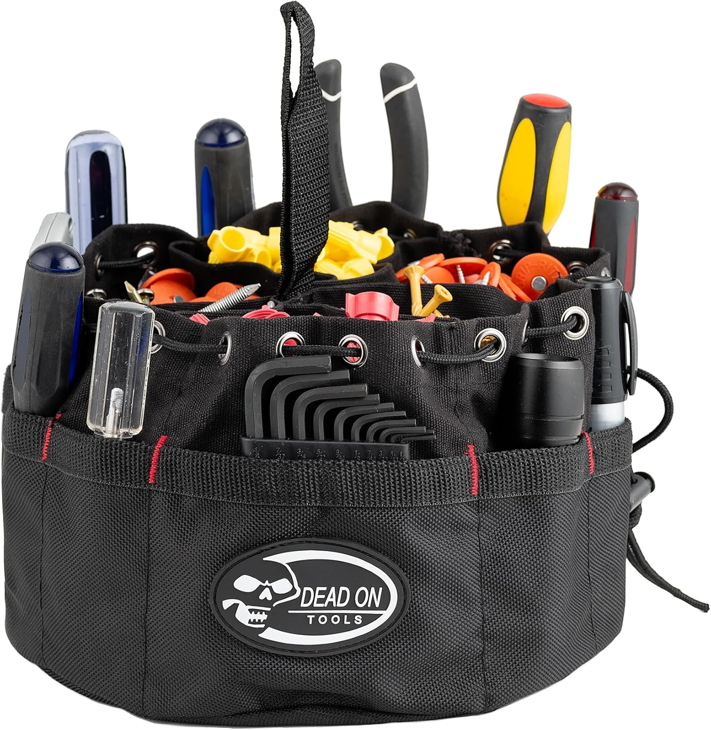 Durable Black Tools Parachute Bag – Perfect for Organizing Gear (DO-25001)