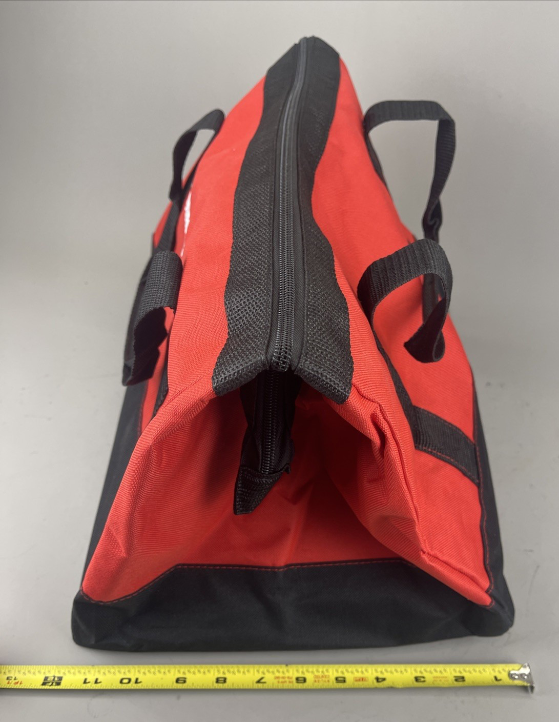 Craftsman 18” x12″ Red And Black Large Tool Bag With Handle