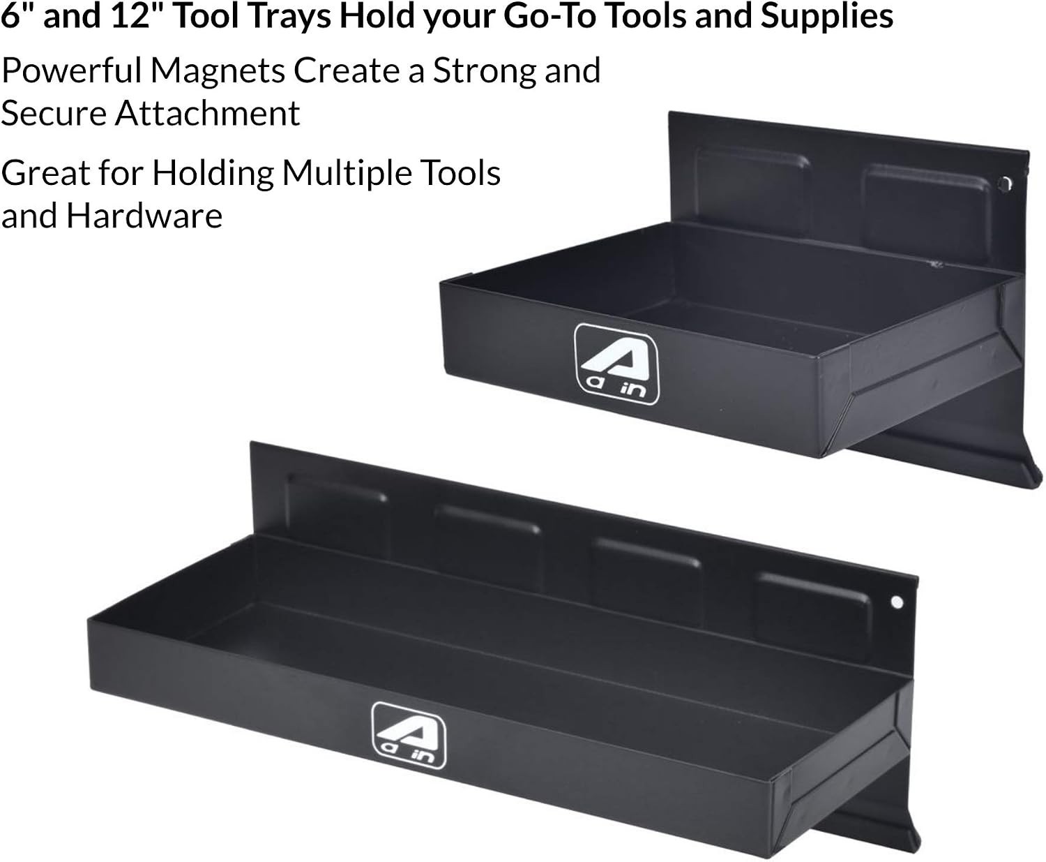 Magnetic Toolbox Tray Set with Can Caddy – Perfect for Mechanic Shops & Garages