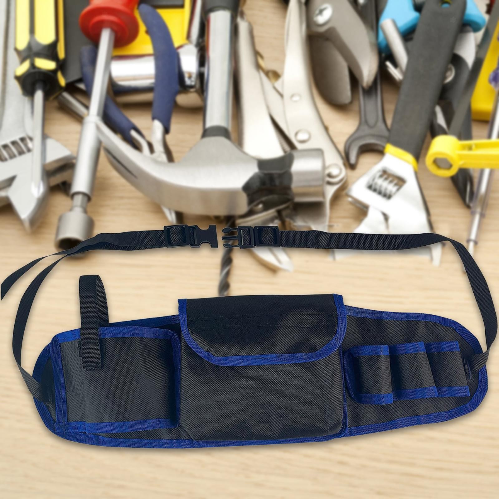 Tool Waist Bag Oxford Cloth Tool Pouch for Garden Home Improvement Handyman