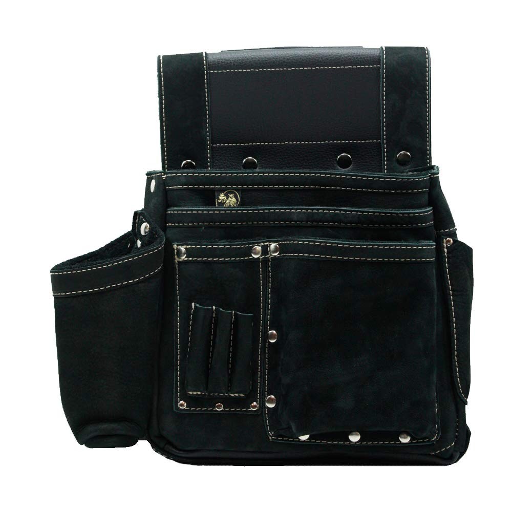 Fukuro Club Nubuck Leather Nail Bag “Black” Type 4