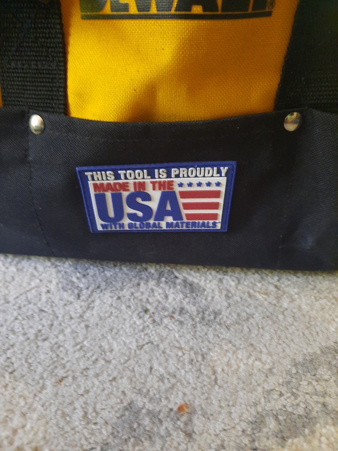 DeWalt 11″x9″x7″ Small Tool Bag Canvas Carrying Bag