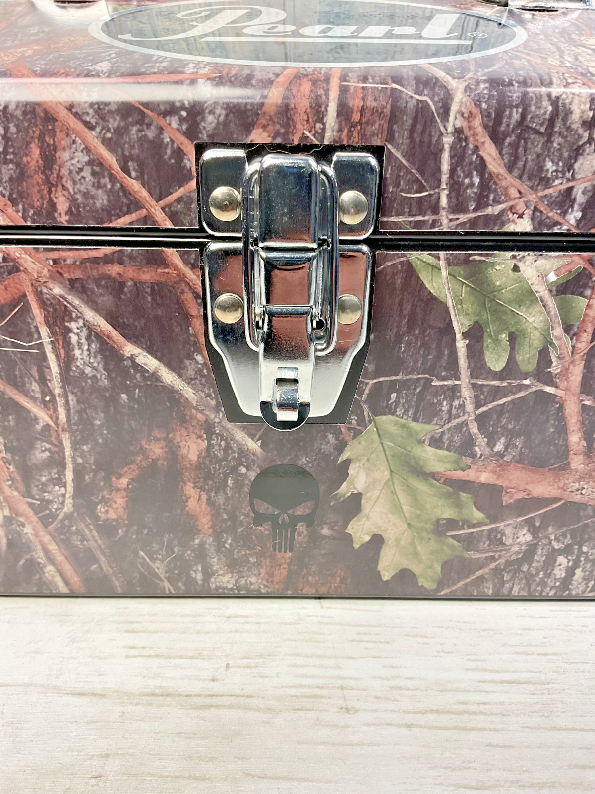 SAW Sainty Art Works TrueTimber Camo Metal Toolbox w/ Tray Lockable