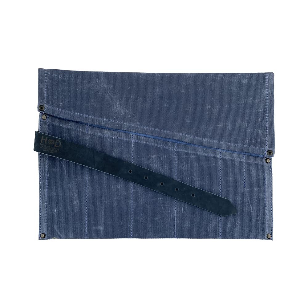 Hide & Drink, Large Tool Roll Up Bag (6 Slots), Portable Carry-On Pouch