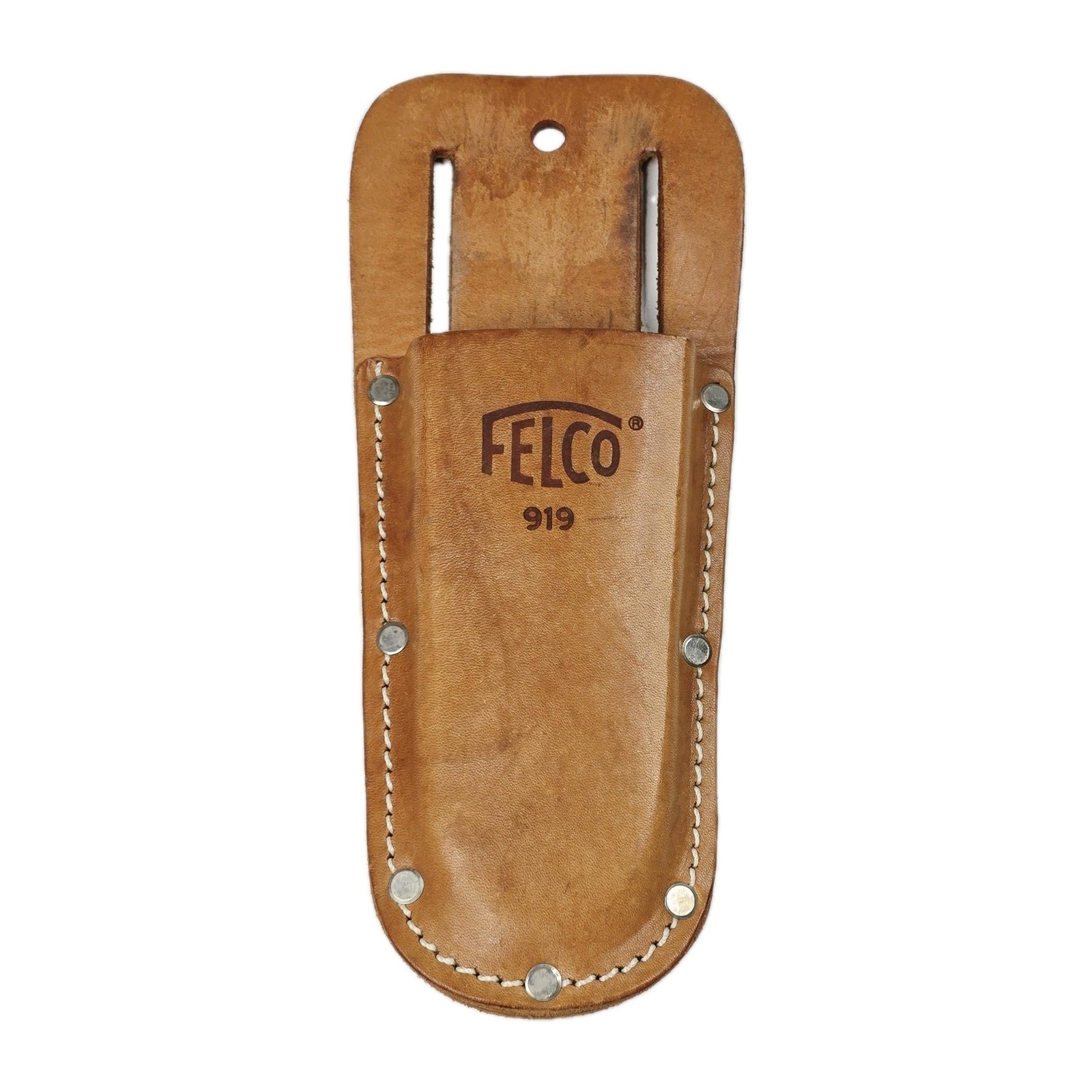 Felco 919 Leather Pruner Holster Sheath Tool Pouch Belt Loop Made In USA