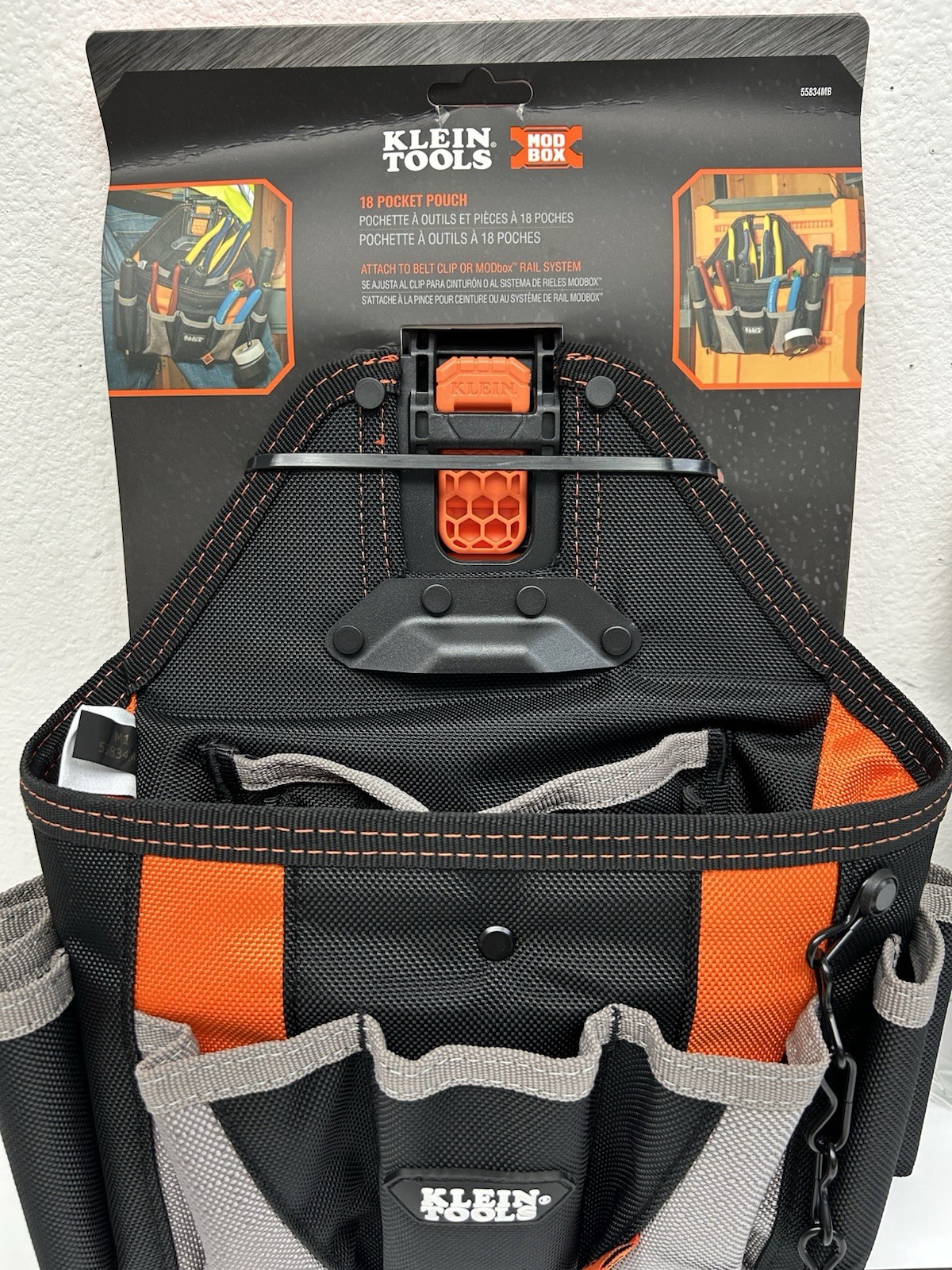 Klein ToolsMOD BOX 18-Pocket Tool Pouch & Belt (NEW)