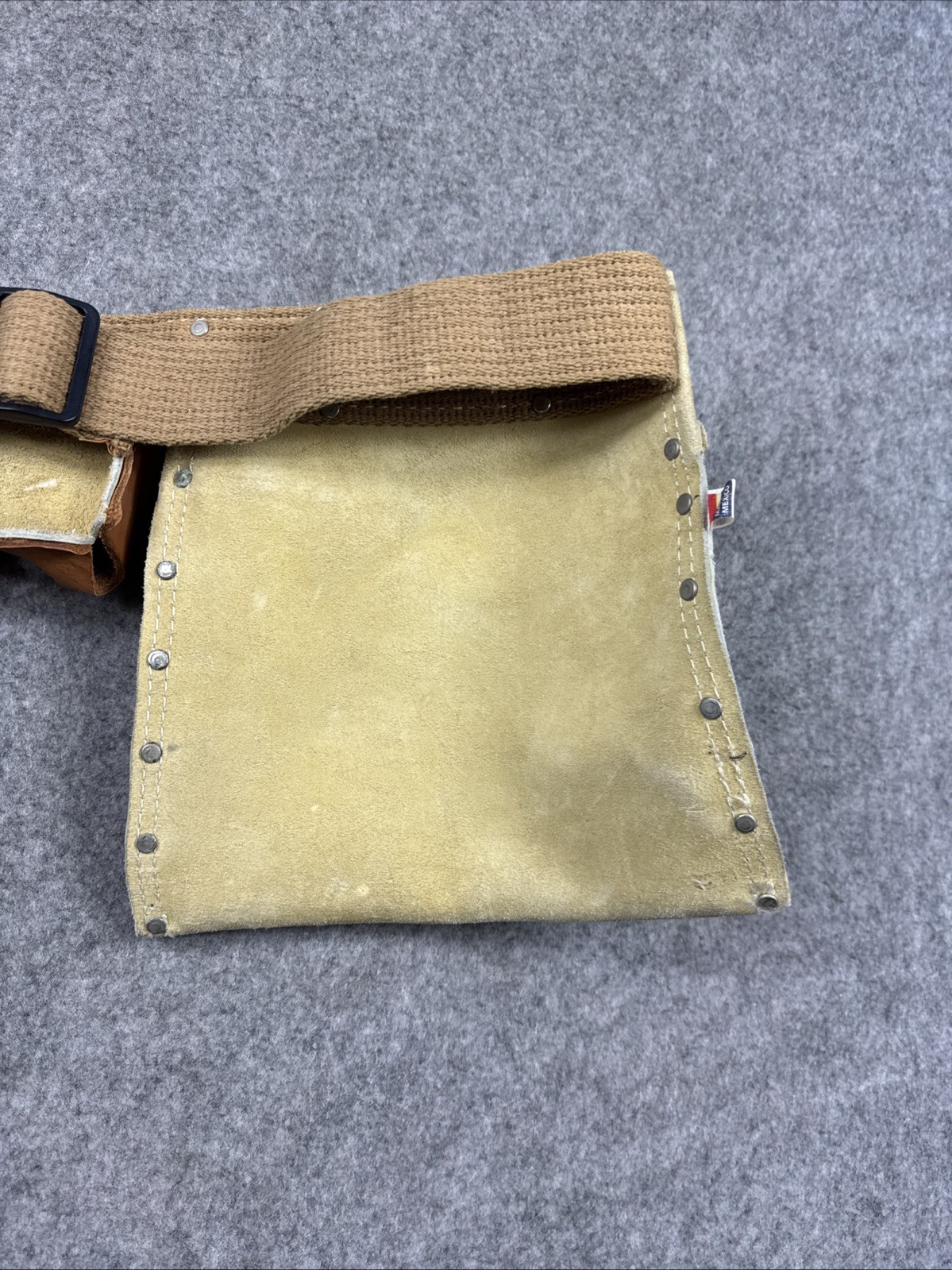Sears Craftsman Vintage Leather Cowhide Adjustable Tool belt/Apron 937543