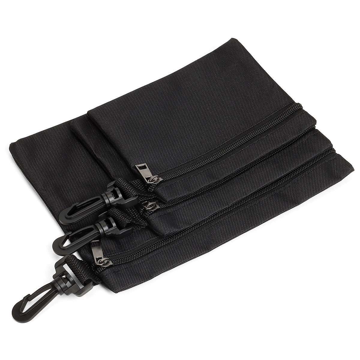 Portable Clip on Tool Pouch Zipper Bag, Small Tool Bag, Multipurpose Storage Bag
