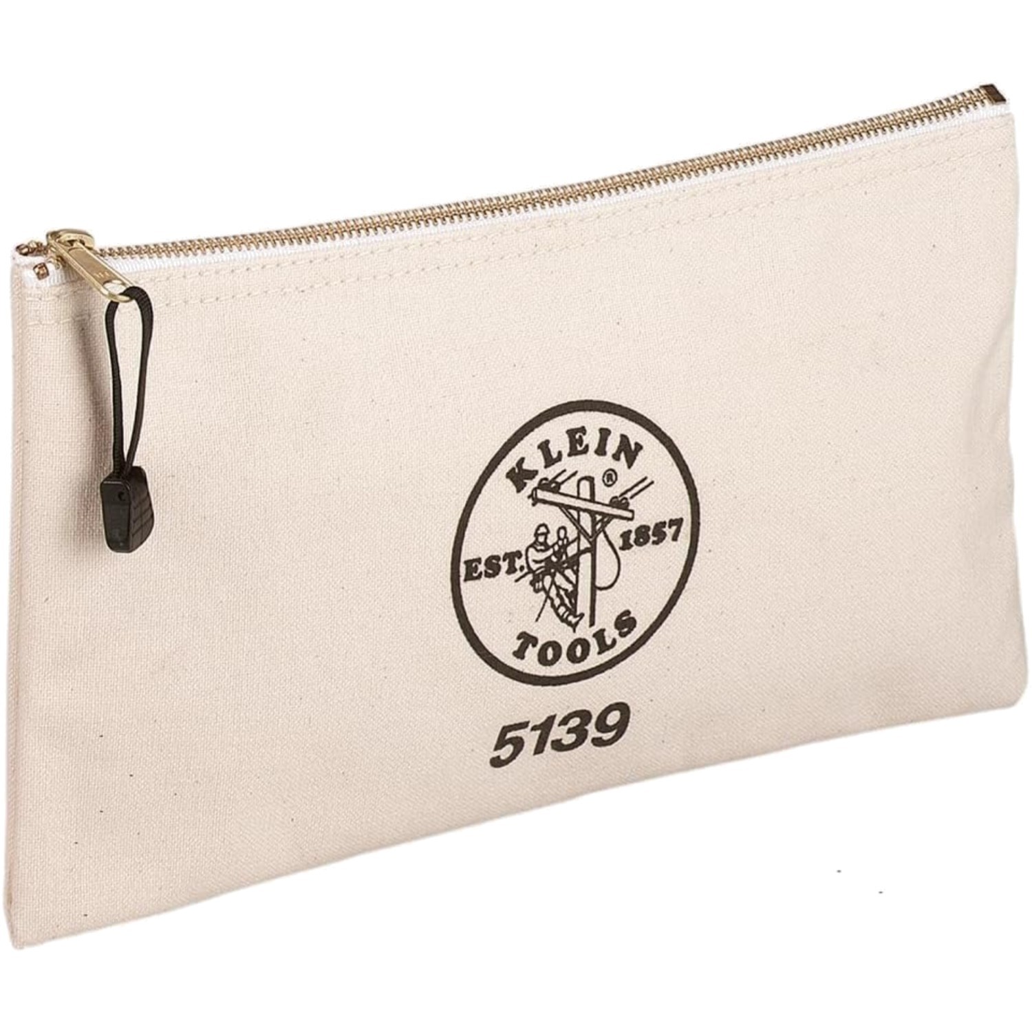 Durable No. 10 Canvas Tool Bag – Secure Zipper Closure & Lightweight Design