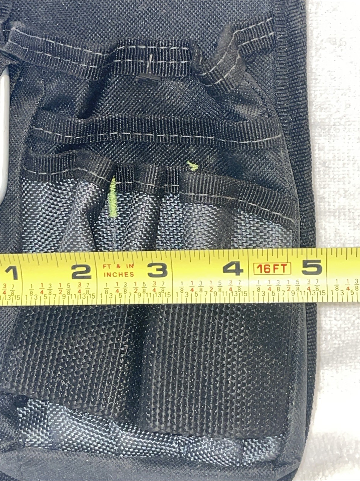 AWP HP Electrician Tool Pouch With 5Pockets, 2Hammer loops & Belt Clip Pre Owned