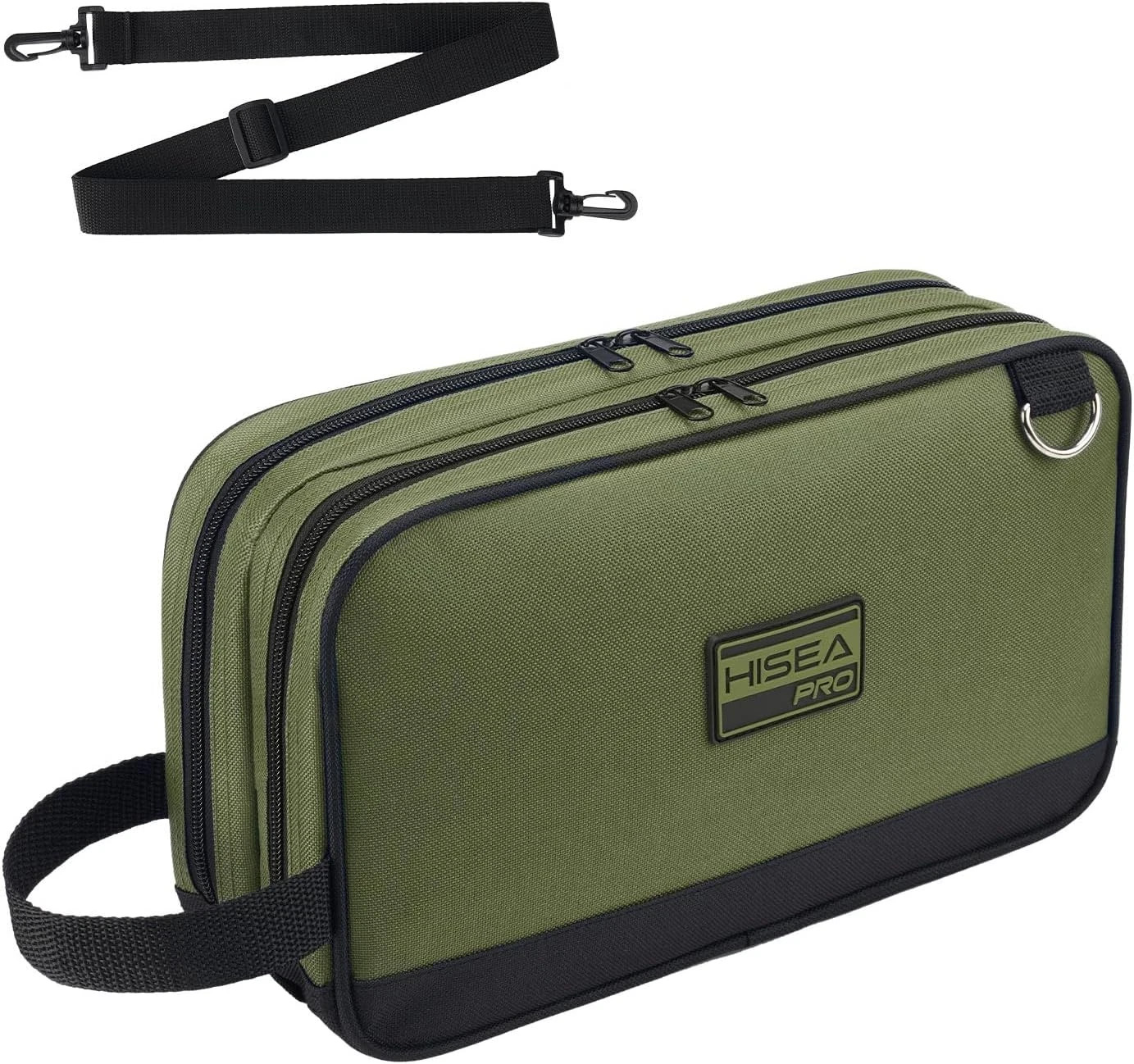 Small Tool Bag, 12 Inch Tools Pouch with 2 Pockets and Adjustable Shoulder Strap
