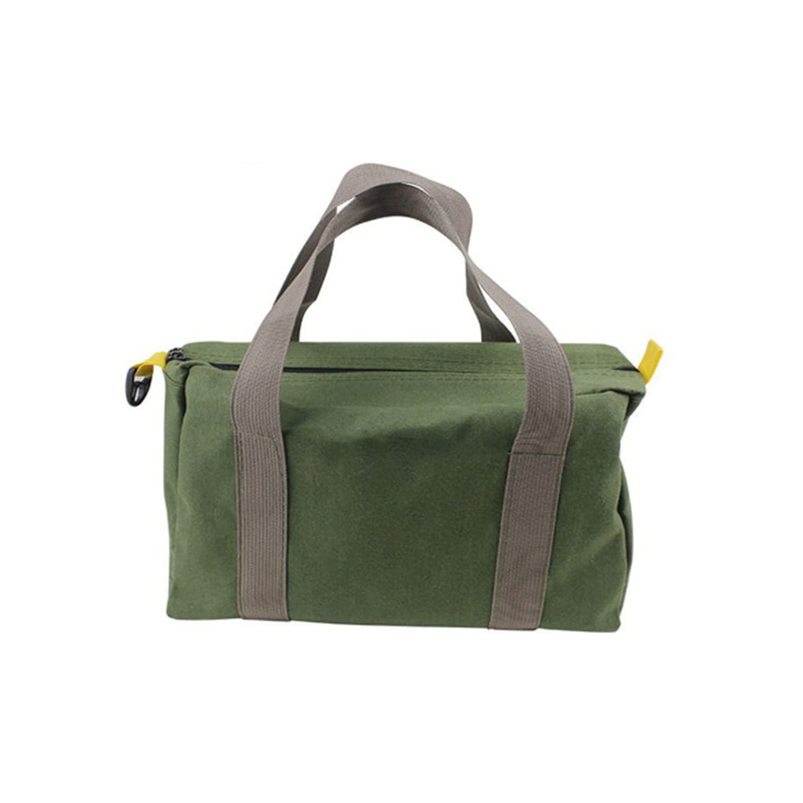 18 Inch Canvas Wide Mouth Tool Bag, Large Capacity Tool Storage Bags for Men,…