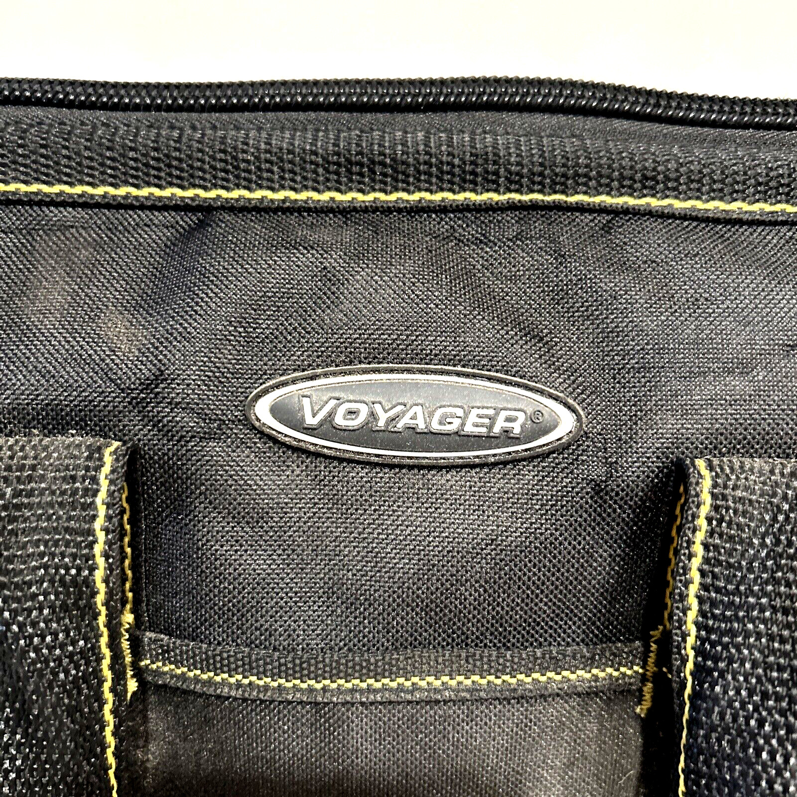 Voyager 12” Portable Tool Bag HANDY SIZE 15 Inside & 6 Outside Pockets BLACK ZIP