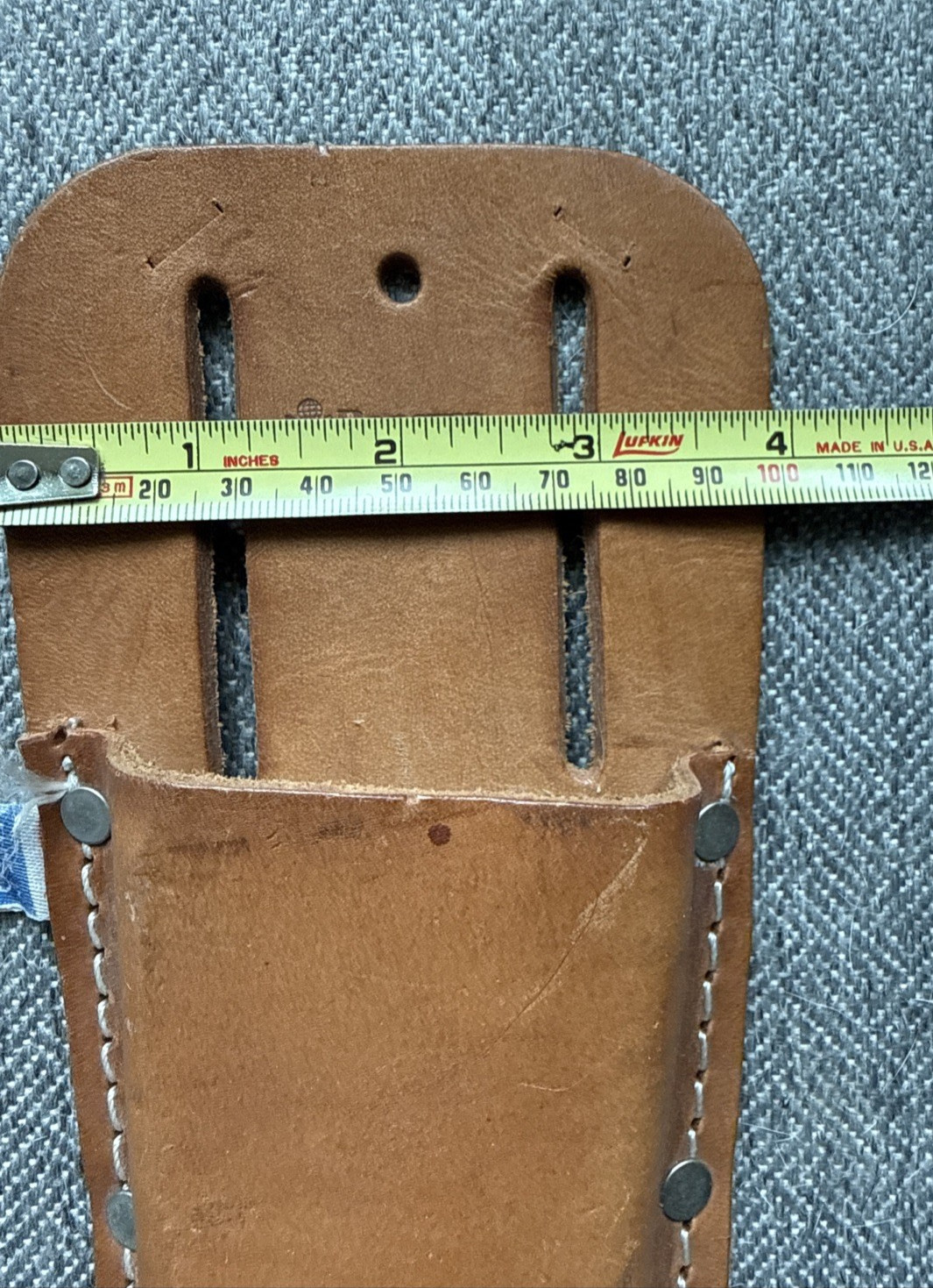 Rooster Products Leather Plier Pouch Tool Holder Belt Loop R-401 Made in Mexico