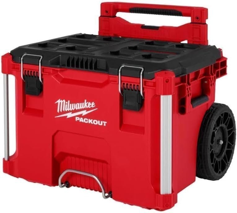 Milwaukee 48-22-8427 Packout Rolling Tool Box 22 x 19 x 29 in Wheeled Case