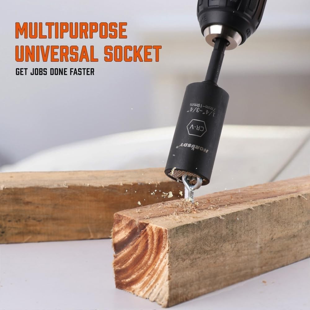 Magnetic Wristband & Universal Socket Set – Your Ultimate DIY & Tool Companion