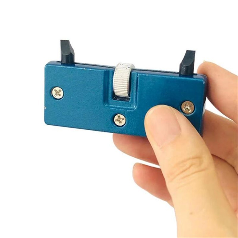 Adjustable Watch Back Case Opener Wrench Tool for Battery Replacement Repair Kit