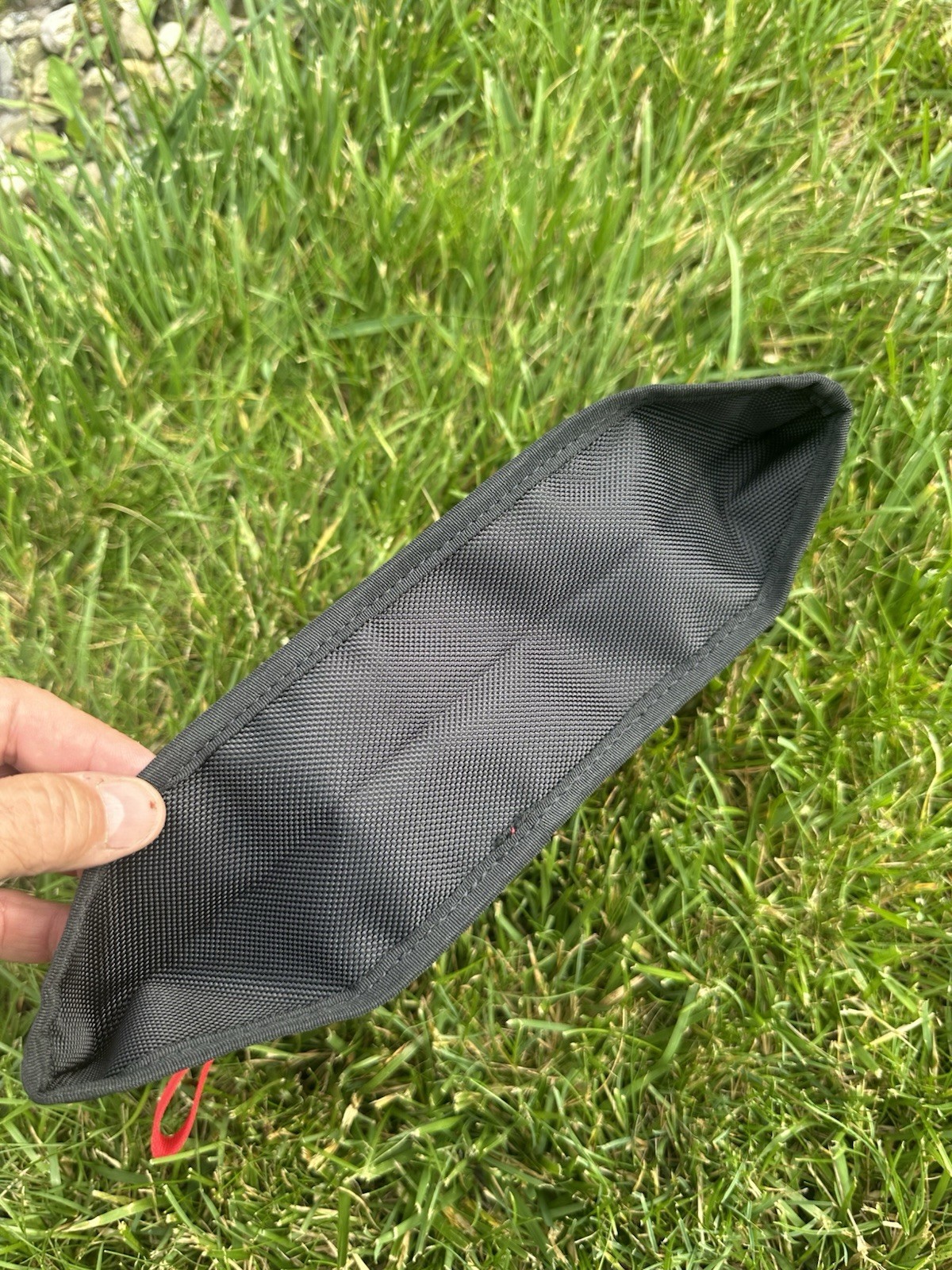 Milwaukee Red/Black Fabric Zipper Closure Tool Pouch Bag, 1 Item