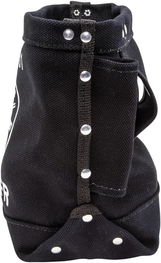 Klein Flame-Resistant Canvas Bolt Bag, Black, 11×9.6×2.1 Inches