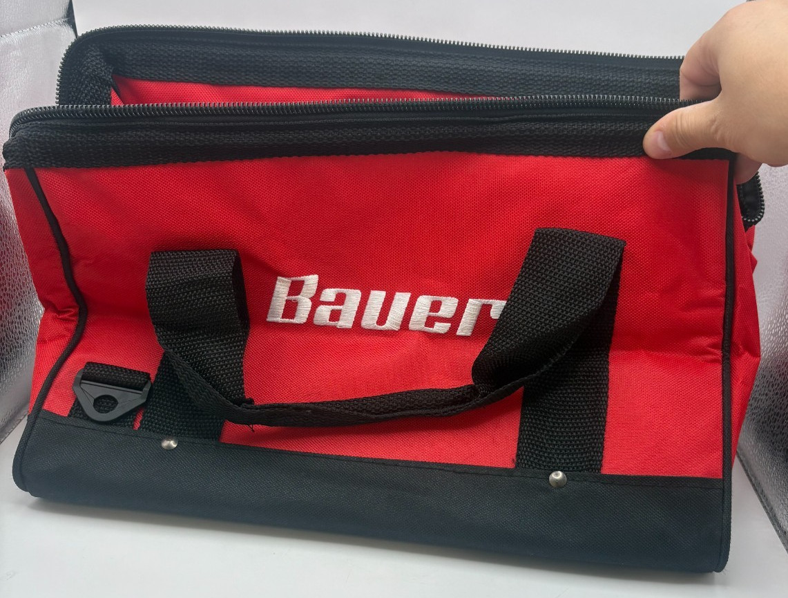 Linesman Construction 16 In. Tool Bag Box With 6 Pockets Heavy duty (Brand New)