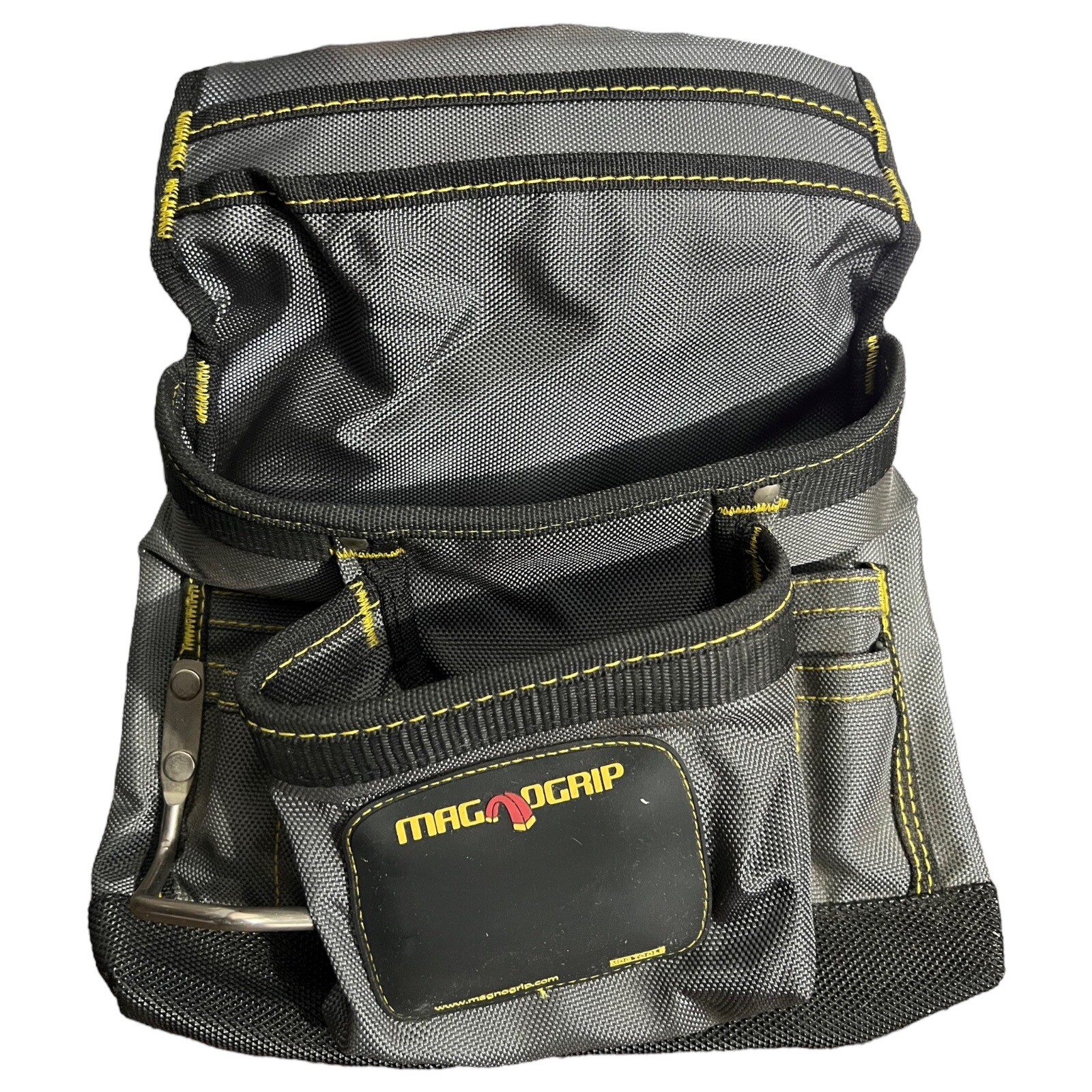 Magnogrip Magnetic Tool Pouch – 12-Pocket Nail & Tool Bag – Heavy Duty