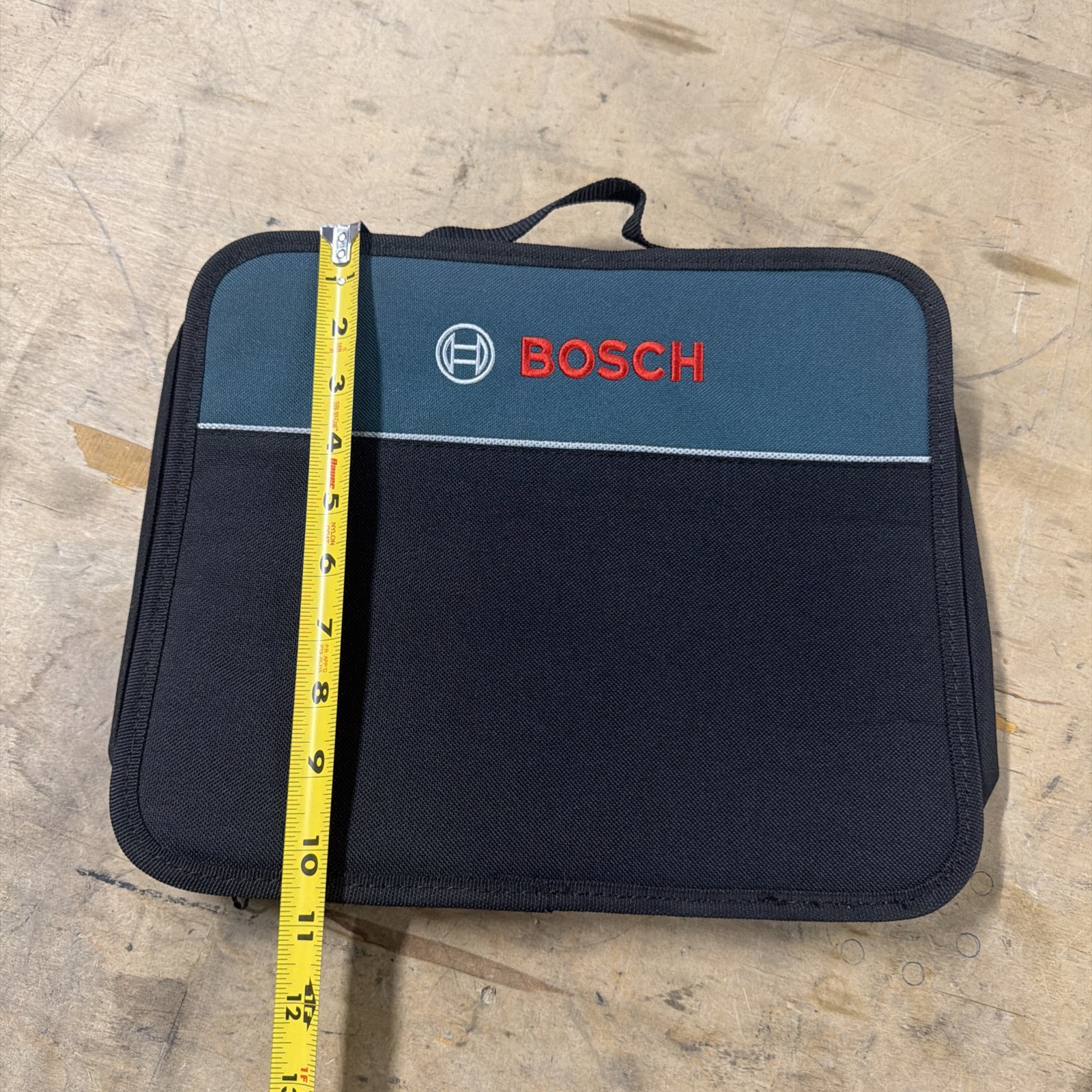 New From Kit Genuine Bosch Tool Soft Case 13” X 10.5 X 3” With Handle & Zip.