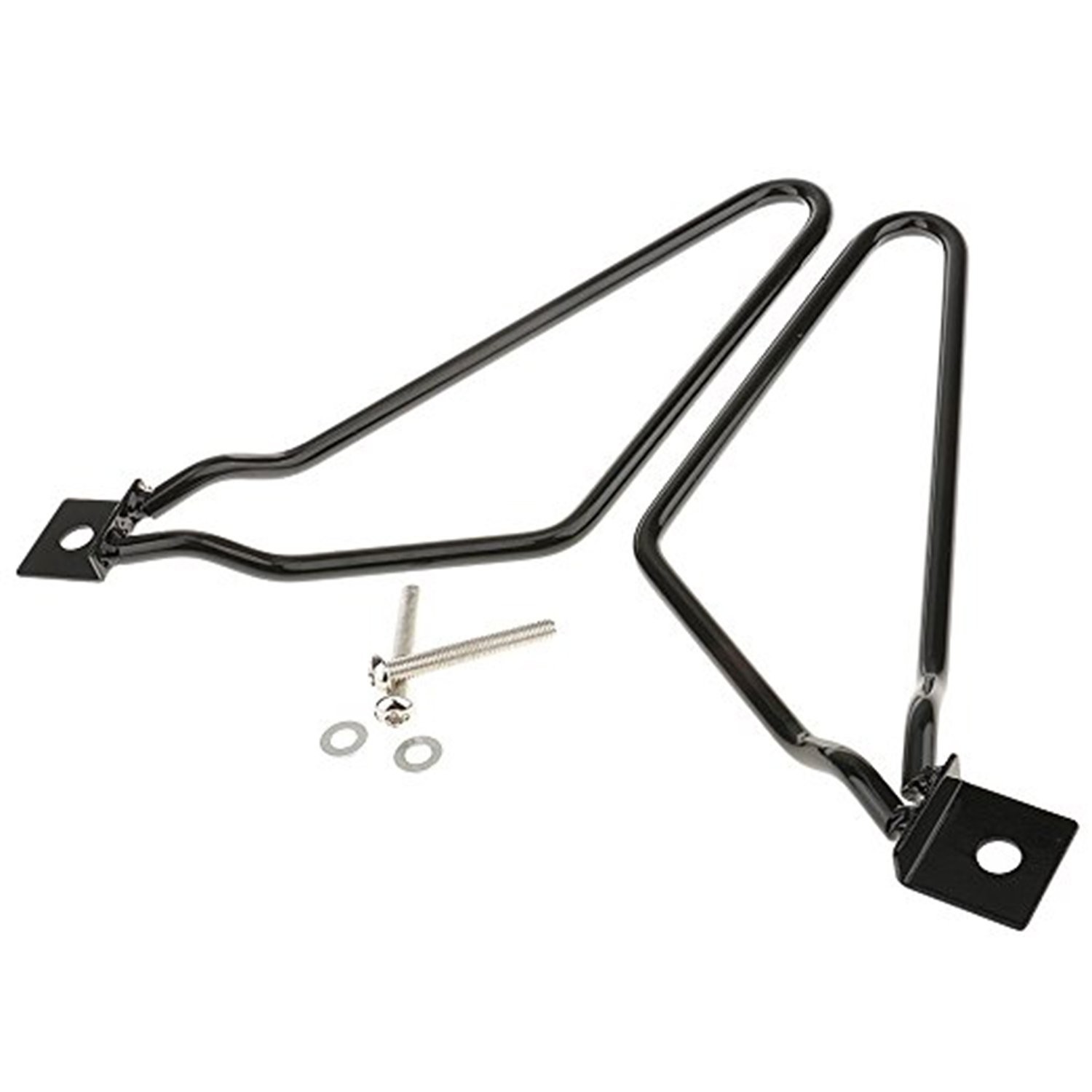 2pcs Motorcycle Saddlebags Brackets Support for Harley 883 Iron XL883N Dyna F…