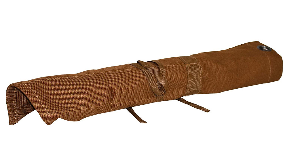 Wrench Organizer Tool Bags Pouch Roll Up Storage String Garage Canvas 11 Pockets