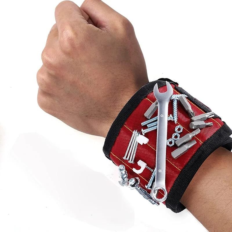 Magnetic Tool Wristband Strong Magnetic Work Band Nail Screw Holder Tool