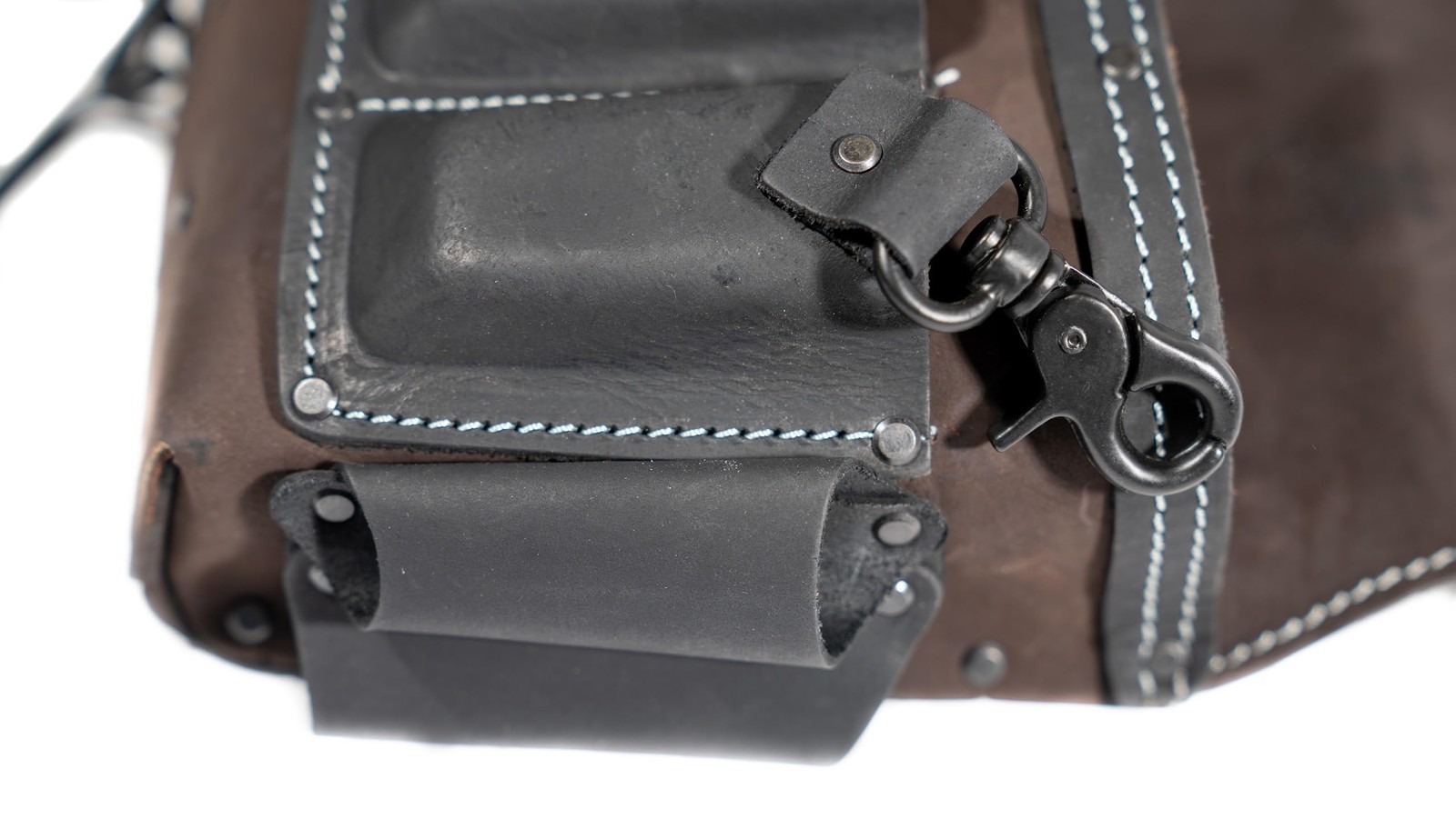 6 Pocket Leather Electrician Tool Pouch