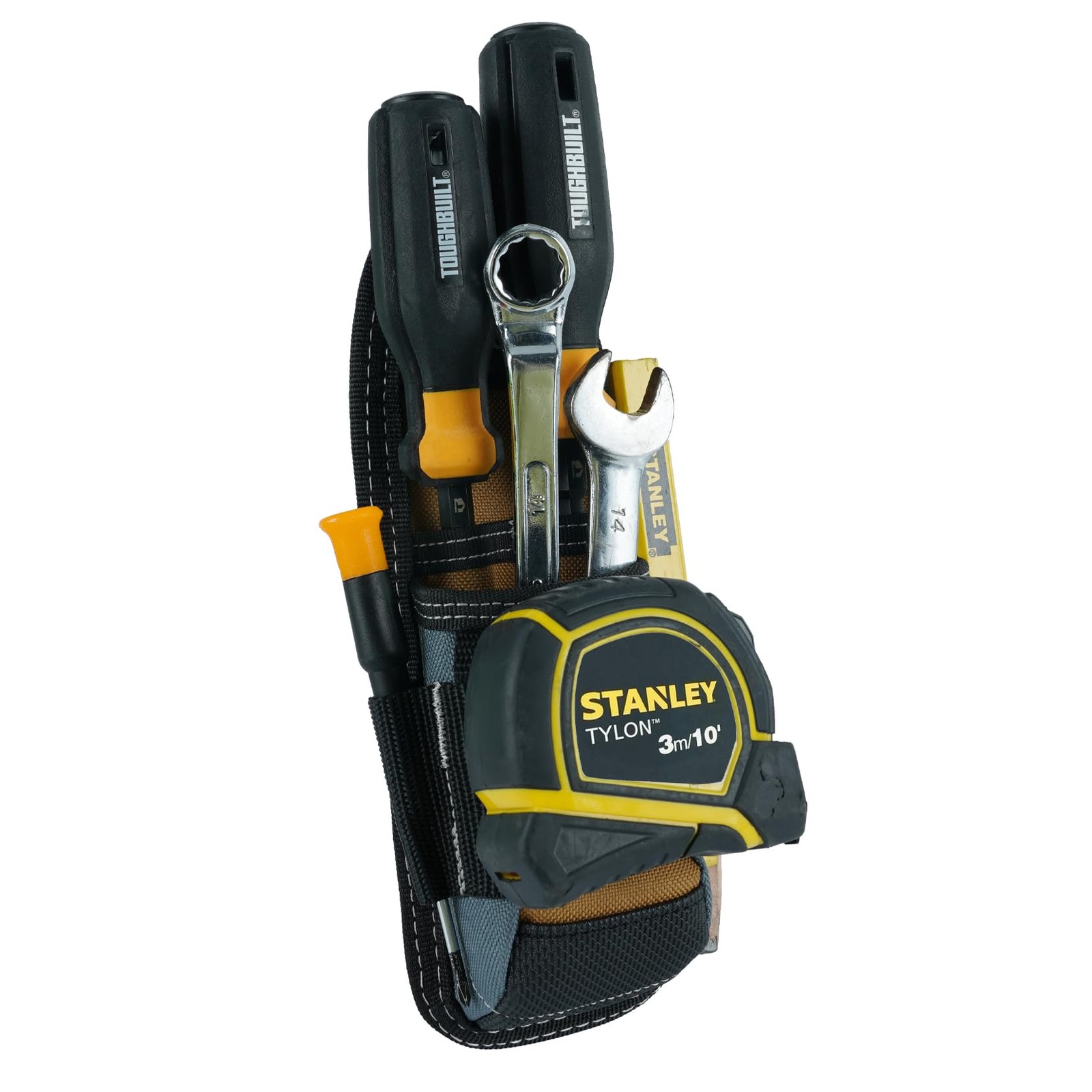 Small Electrician Tool Pouch with Belt Clip Mini Tool Holder Clip-On Holster