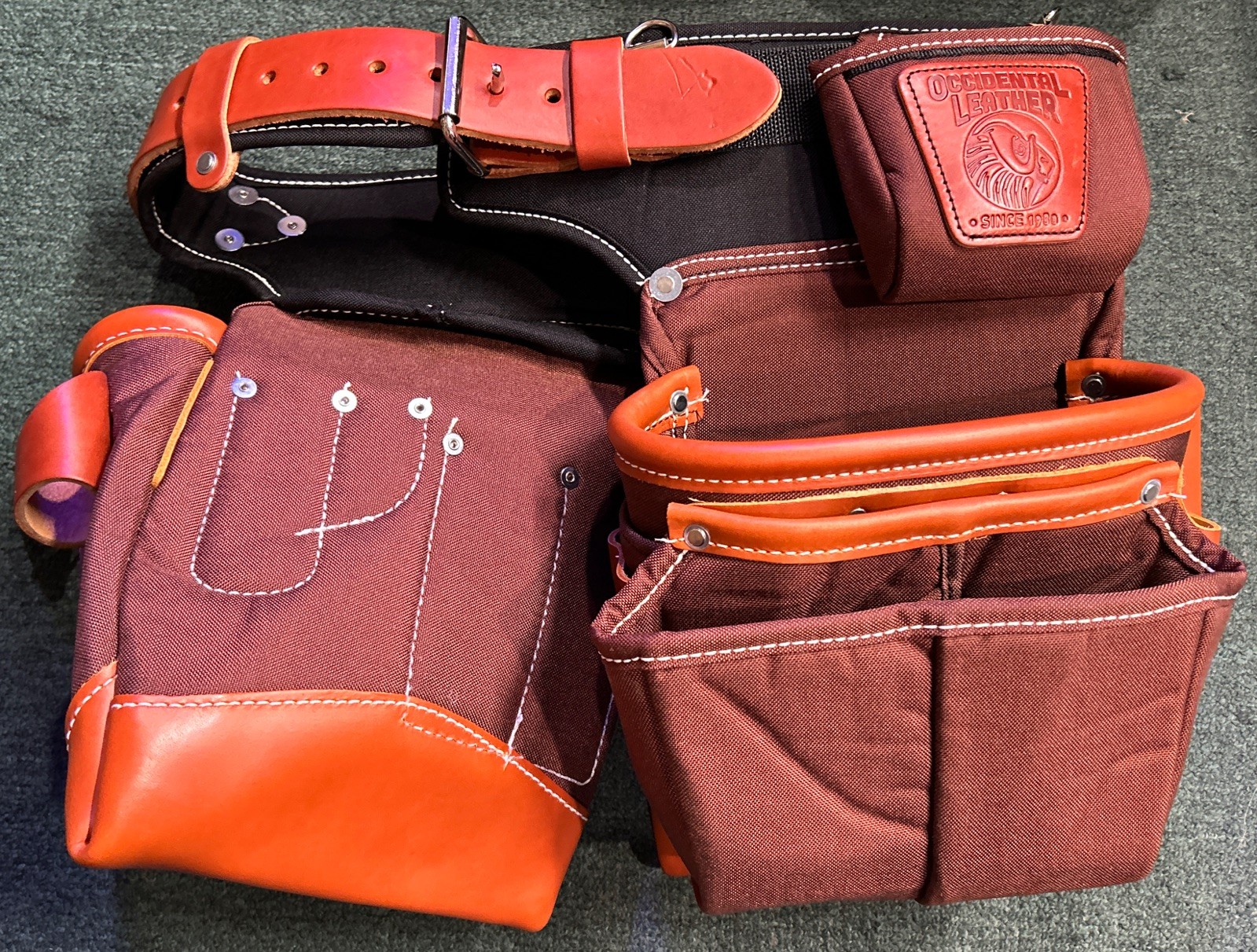 Occidental Leather 9855 Adjust-to-Fit FatLip Tool Belt Set BRAND NEW
