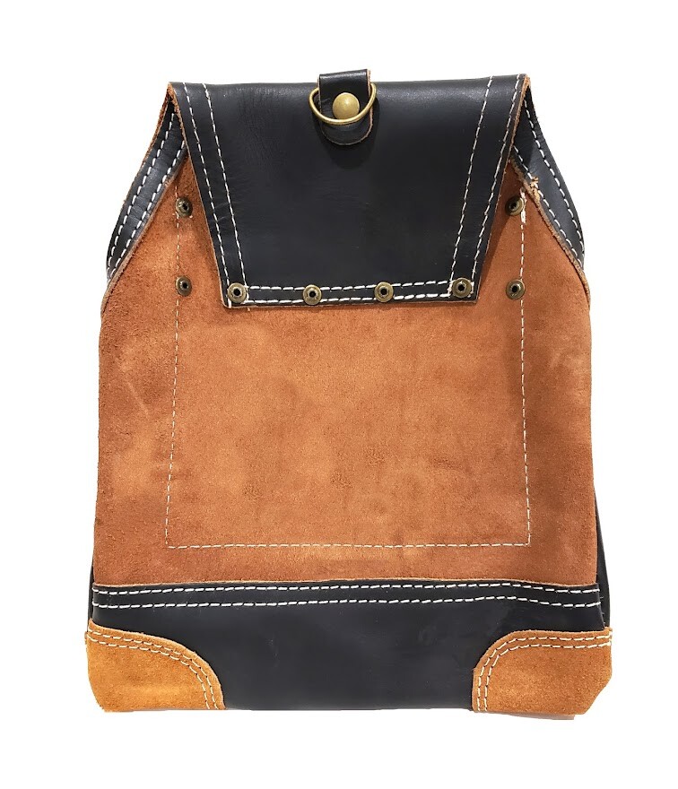 Ten Pocket Top Grain Leather Tool Pouch Carpenter,Construction,Framers,Handyman