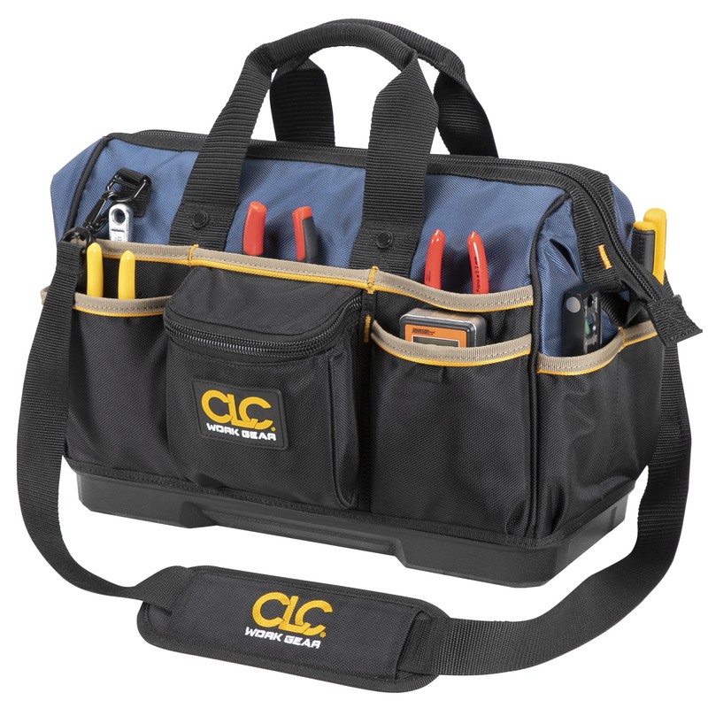 CLC 19×16 Big Mouth Tote Bag 23 Pocket Ballistic Polyester Multicolor