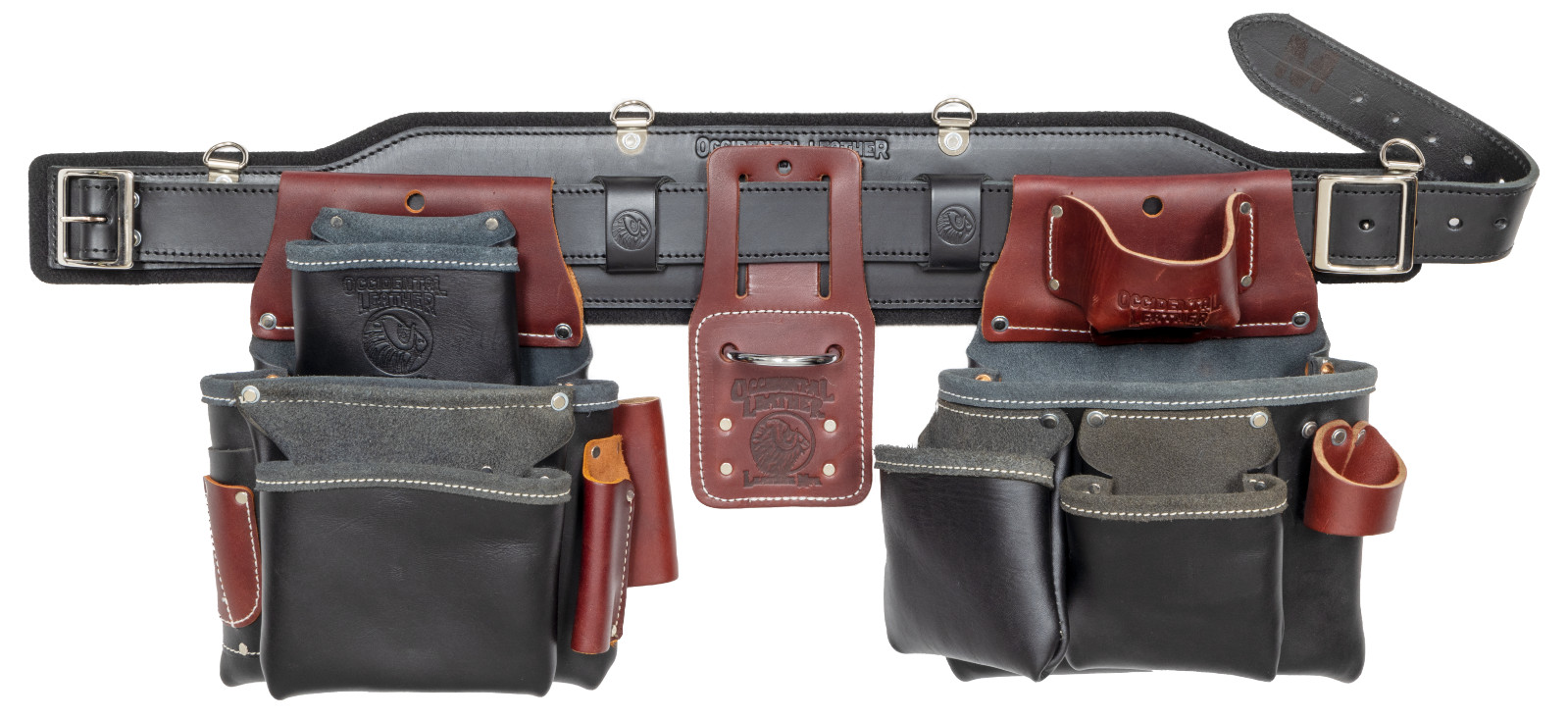 Occidental Leather B5180DB Pro Framer™ Comfort Set – Black USA MADE (Choose Size