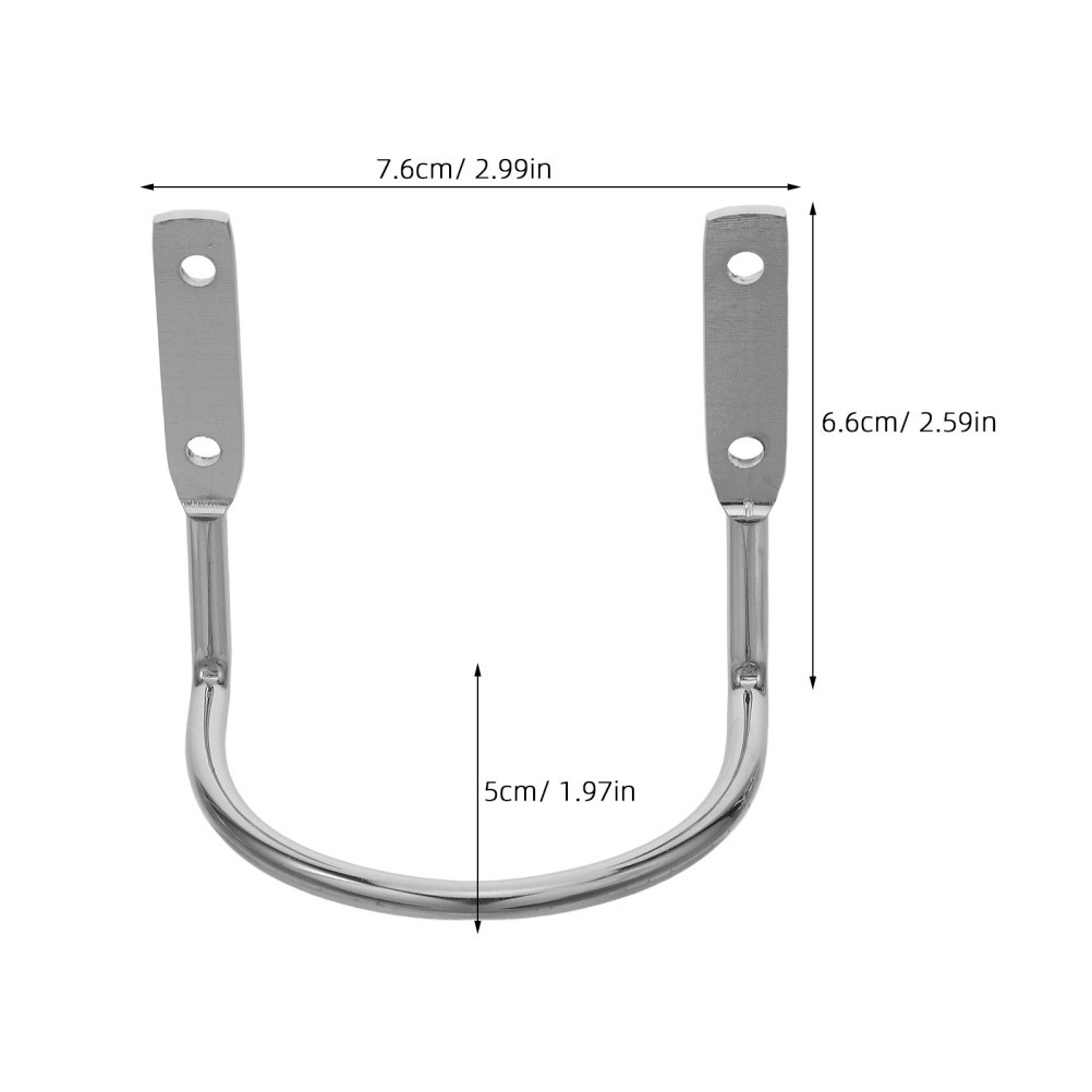 5 Pcs Tool Accessories Heavy Duty Utility Hooks Peg Board Hammer Hangers