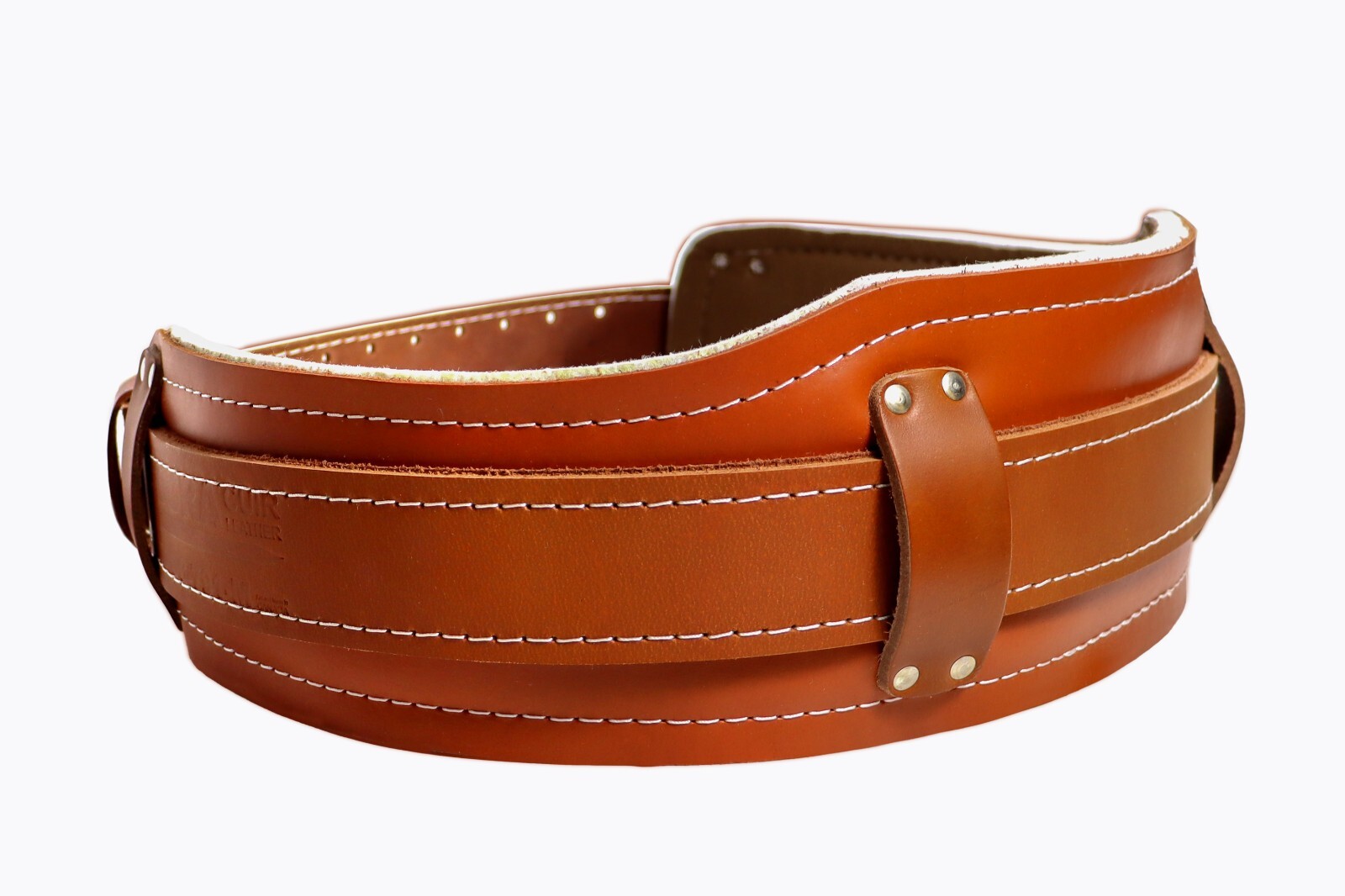 Duracuir Carpenter Leather Tool Belt With Lumbar Occidental Leather Klein