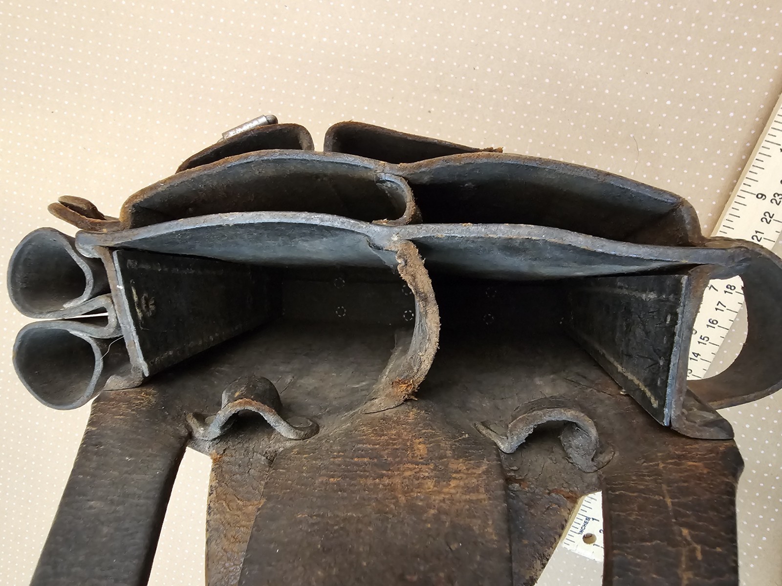 Vintage Durable Leather Tool Pouch