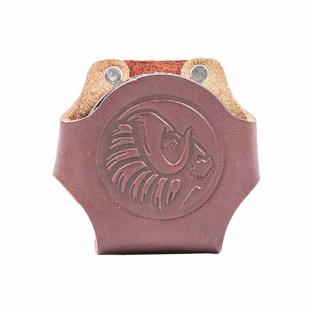 Occidental Leather 6530 Chew Can Holster Oxblood Red Leather 2in Belt Clip