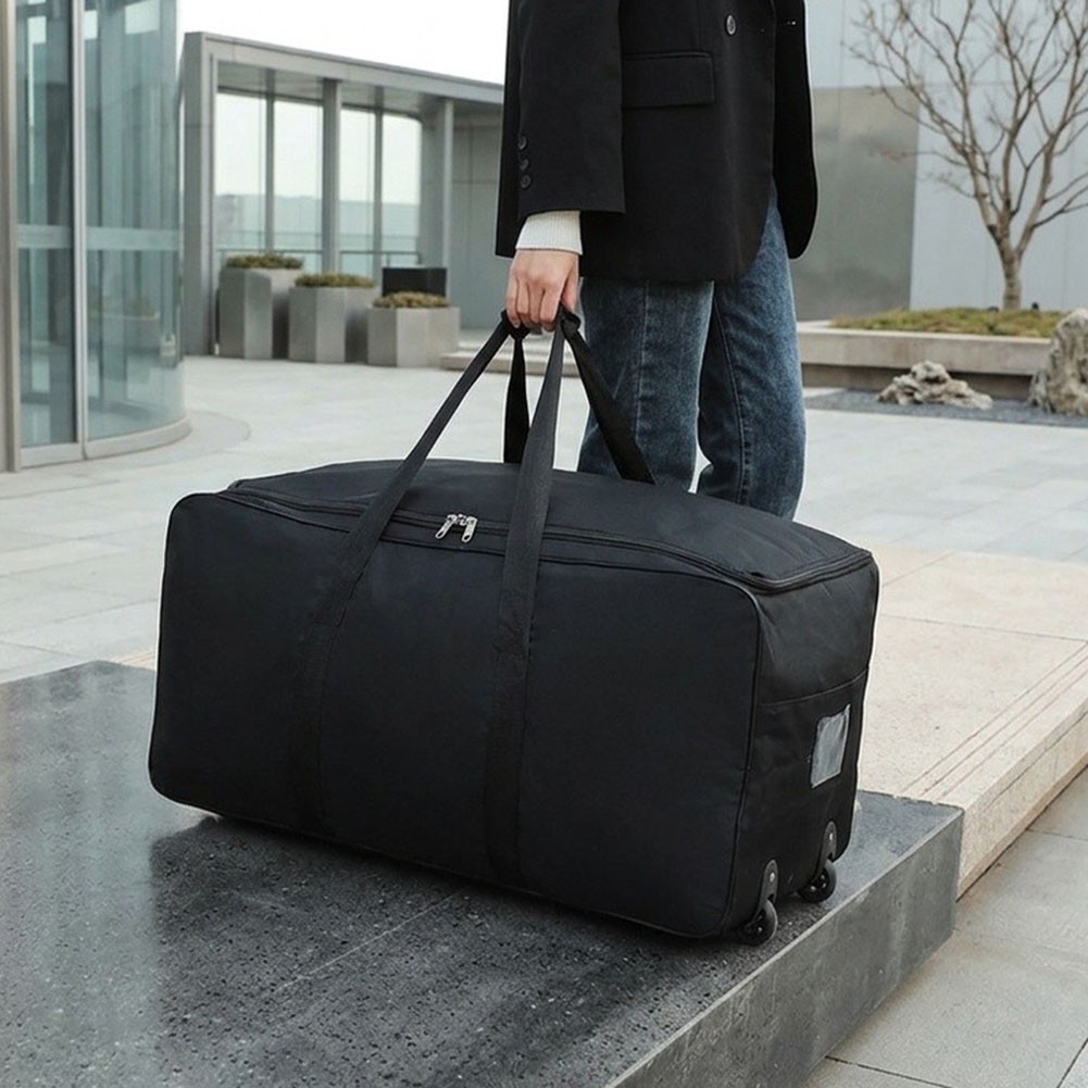 Oxford Rolling Duffle Bag with Wheels 79 cm Extra Large Moving Solution
