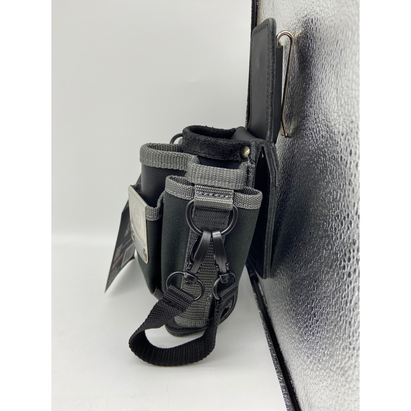 Veto Pro Pac MP1X Tool Pouch Black Gray Ballistic Nylon Compact Belt Organizer