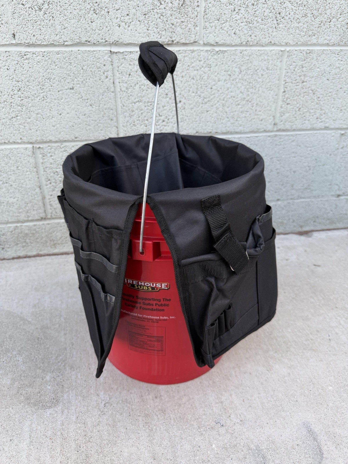 Snap On Tools 5 Gallon Bucket Caddy Tool Bag Storage Travel Case Snap-On Racing