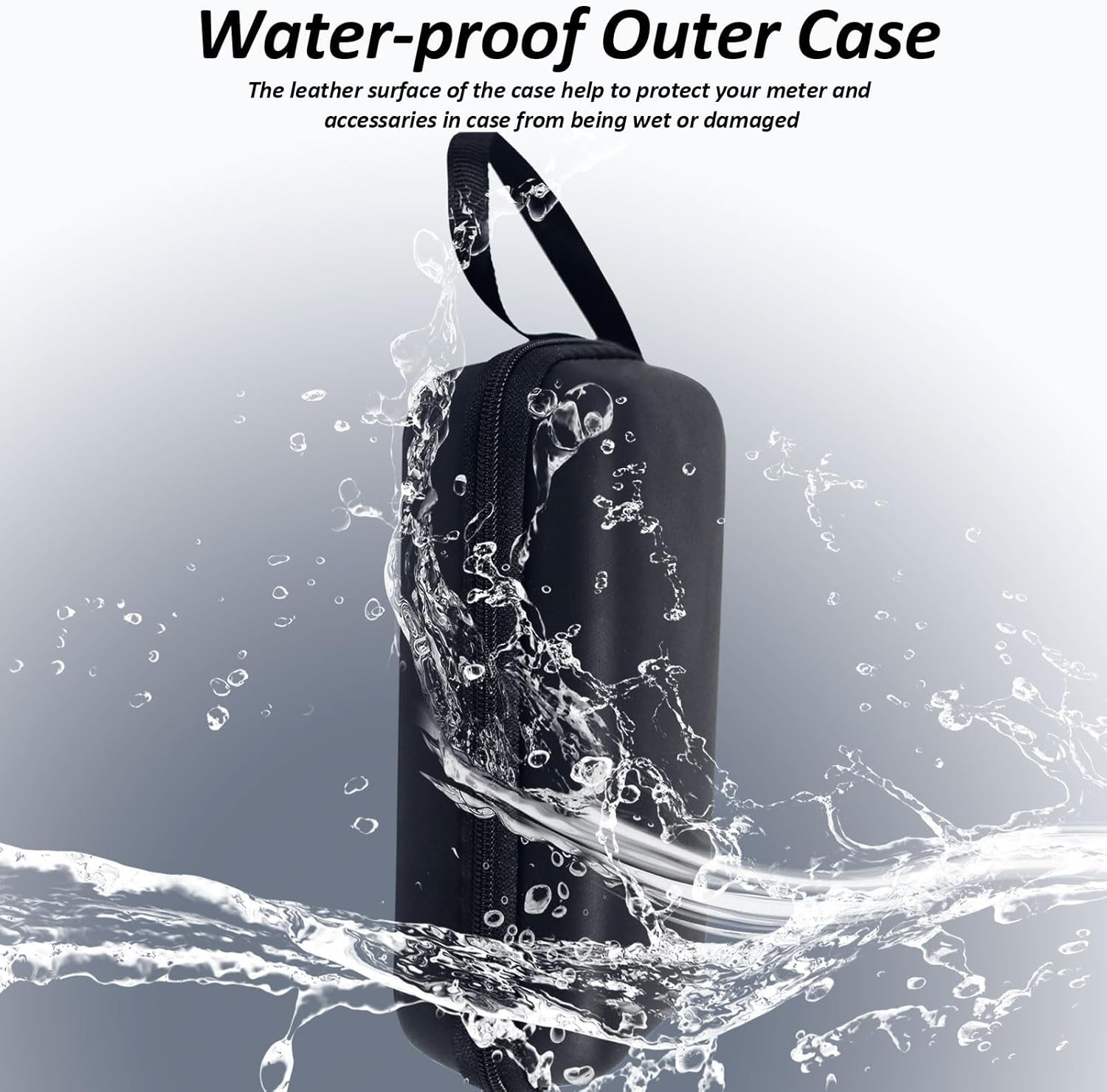 Waterproof EVA Protective Hard Tool Case 6 Inches Universal for Multimeter Digit